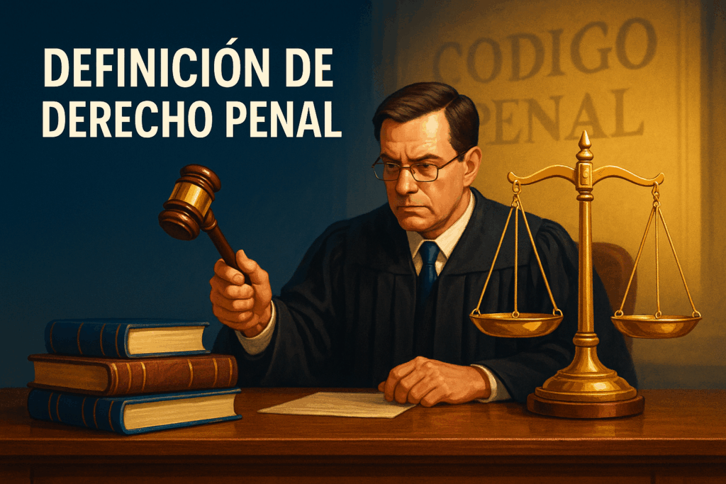 definición de derecho penal