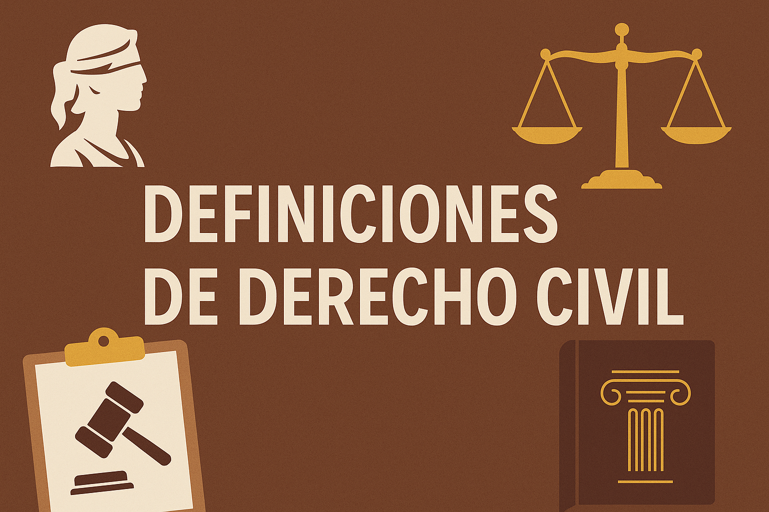 definiciones de derecho civil